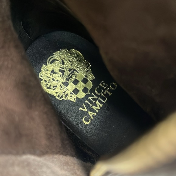 Vince Camuto Fantasa Utility/Combat Leather Boots-Women - Picture 10 of 11